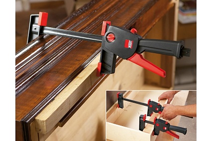 Струбцина для работы одной рукой BESSEY DuoKlamp 300/85, усилие 1.2 кН BE-DUO30-8