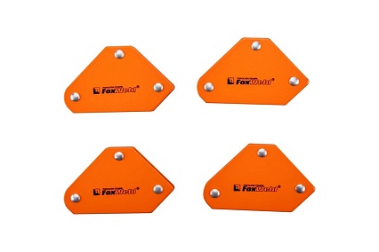 Набор угольников магнитных FIX KIT-4 4 шт., 45/90/135 град, усилие 4х4 кг Foxweld 5391