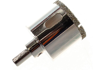 Коронка алмазная по керамике и кафелю с центрирующим сверлом (45 мм) TRIO-DIAMOND 400045