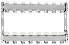 Коллекторная группа из нержавеющей стали ColSys 805 8 выходов, с отсечными и термостатическими клапанами 180522508