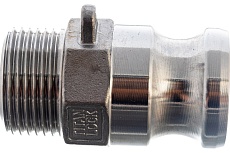 Камлок тип F (ниппель; наружная резьба BSP; 25 мм-1&quot;; нержавеющая сталь) TITAN LOCK TL100FSS