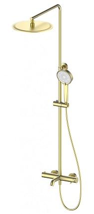 Душевая стойка Wonzon&Woghand Stick WW-88739017-BG брашированное золото