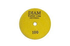 Круг алмазный гибкий шлифовальный Extra Line Universal №100 (100х2.5 мм; сухая/мокрая) Diam 673