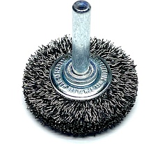 Щетка дисковая гофрированная Lessmann Д 40x10, STA 0.30 мм, хвост-к 6 мм 414162