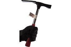 Молоток-кирочка Top Tools 500г, металлическая рукоятка 02A645