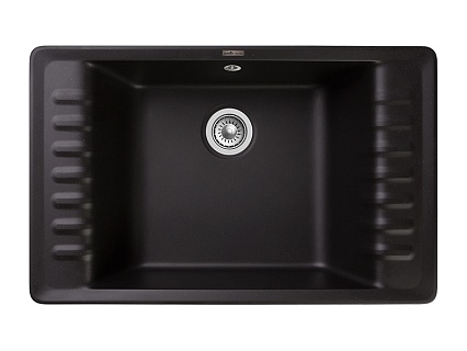 Кухонная мойка GranFest Quarz GF-ZW-71 76 см черный