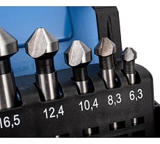 Набор зенковок 6.3-20.5 мм, HSS Co5 ФТ 120000
