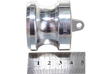 Камлок соединение типа DР (1.25&quot;; заглушка для розетки; алюминий) TITAN LOCK TL125DPAL