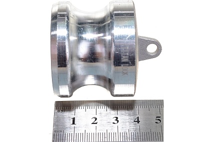 Камлок соединение типа DР (1.25"; заглушка для розетки; алюминий) TITAN LOCK TL125DPAL