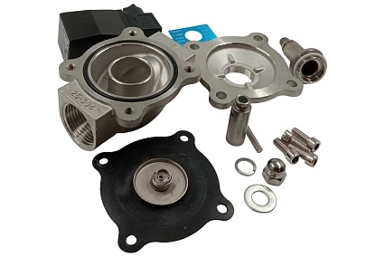Соленоидный клапан прямого типа с мембраной принудительного подъёма ArTorq SK25N200GN.220AC 2/2 нормально закрыт, G 1”, корпус нержавеющая сталь