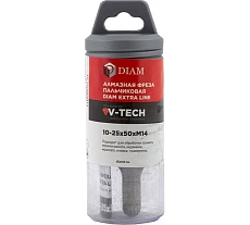 Фреза алмазная пальчиковая Extra Line V-TECH 10-25x50 мм, М14 Diam 320304