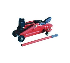 Подкатной домкрат Torin 2т, Н=135-380мм, с ручкой для переноски, в кейсе TA82005S