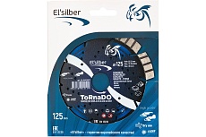 Диск алмазный Tornado 1A1RSS/ZW D125-2.4T-8+2W-22.23H Elsilber EL-RY0301T