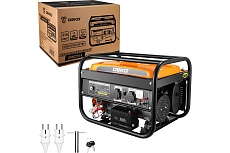 Бензиновый генератор Deko dkeg210-e, 3.2 квт, электростартер 065-1085-1