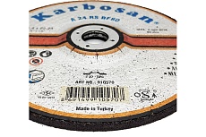 Диск шлифовальный по металлу 180х6.4х22 мм Karbosan KAR-910570