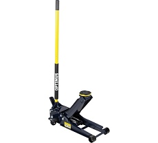 Подкатной гидравлический домкрат Optimus г/п 3т. 75-515 мм с ножной педалью HD OPT-8090