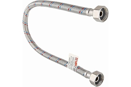 Гибкая подводка для воды (30 см; 1/2"; гайка-гайка) Valtec VTf.001.IS.0404030