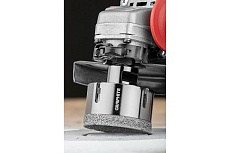 Коронка алмазная вакуумная пайка 68 мм, M14 Graphite 55H315