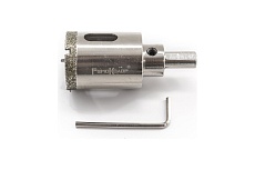 Коронка алмазная по стеклу и керамограниту 60x67 мм, с центрирующим сверлом РемоКолор 35-4-460