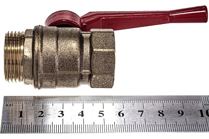 Шаровой кран для воды ОПТИМА 3/4" г/ш рычаг SOFMH034