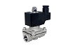 Соленоидный клапан TITAN LOCK TLSC50/10FK1S-J нормально-закрытый, прямого действия, 220В, PN10, Нерж.304/FKM, DN50