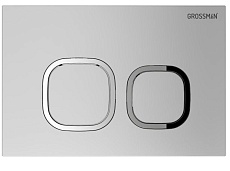 Кнопка смыва Grossman Cosmo 700.K31.02.110.110 хром матовый