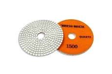 Круг алмазный гибкий шлифовальный АГШК ES 100x3 мм, №1500 кварц wet TECH-NICK 111.120.8148