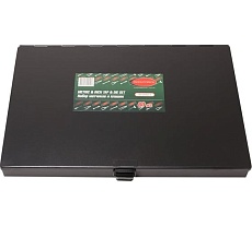 Набор метчиков и плашек Rockforce метрический и дюймовый 60 предметов RF-M060-3(10461)