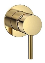 Смеситель для душа AQUAme Siena AQM8804BG золото шлифованное