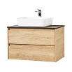 Мебель для ванной BelBagno Kraft 90 см со столешницей Rovere Nebrasca Nature