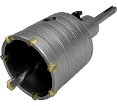 Коронка в сборе по бетону (65 мм; М22) Vertextools 222-0065