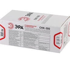 Компактный стабилизатор напряжения Эра СНК-300 160-260В/220В, 300ВА Б0031555