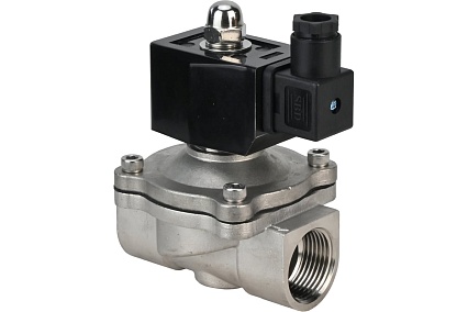 Электромагнитный клапан DN.ru VS2W-301V-NC Ду10 Ру10 3/8 НЗ VITON 24В DC D130-03375