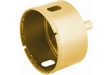 Коронка кольцевая алмазная вакуумное спекание по керамограниту, камню, кафелю и стеклу 25x65 мм FIT 16310