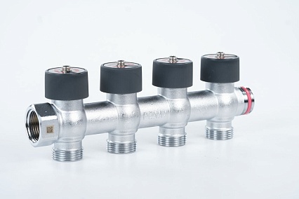 Распределительный коллектор REHAU G 3/4 4 отвода G 3/4 11316473001