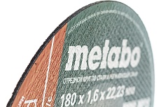 Круг отрезной по нержавеющей стали 180x1.6x22,23 мм Metabo SP-Novorapid RU 617166000