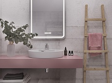 Зеркало Cersanit Design Pro 55x80 см с функцией антипар, bluetooth