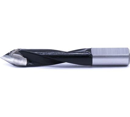 Сверло присадочное монолитное сквозное ZY-V110206R (10х70 мм; хв-к 10 мм; правое вращение) МНОГОФРЕЗ 6582