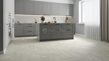 SPC ламинат Alpine Floor Parquet Light Зимний Лес 600x125x4 мм, ECO 13-6B