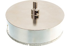 Коронка алмазная с центрирующим сверлом по керамике и кафелю 130 мм TRIO-DIAMOND 400130