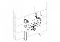 Инсталляция для биде Belbagno BB024-BD