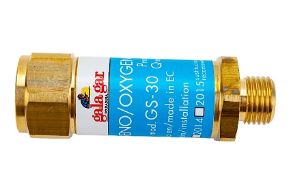 Защитный клапан от обратного удара для кислородного редуктора OX 1/4" Galagar 76000000