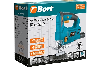 Электрический лобзик Bort BPS-750-Q 93413106
