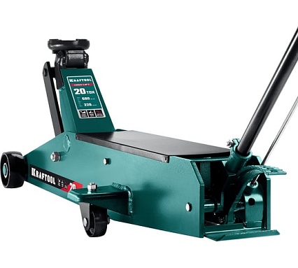Подкатной домкрат для тяжелой техники Kraftool Kraft-lift 20 т, 220-680 мм 43455-20