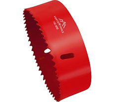 Коронка биметаллическая по металлу 140 мм Vertextools 2525-140