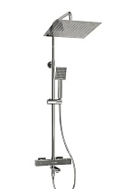 Душевая стойка WasserKRAFT A199.118.141.010.CH Thermo с термостатом, хром