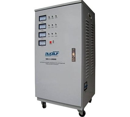 Стабилизатор напряжения Rucelf SDV-3-2000020000Ва 00000938
