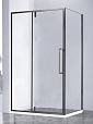 Душевой уголок Vincea Slim-N VSR-4SNP9012CLGM 120x90 вороненая сталь, прозрачный