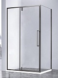 Душевой уголок Vincea Slim-N VSR-4SNP9012CLGM 120x90 вороненая сталь, прозрачный