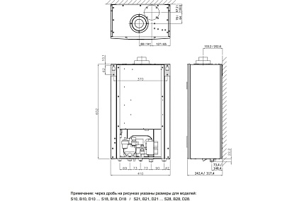 Настенный газовый котёл Arderia D18
